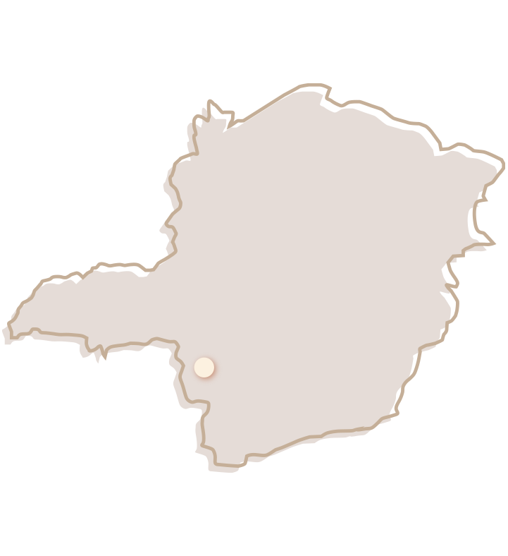 Mapa Minas Gerais - São Sebastião do Paraíso